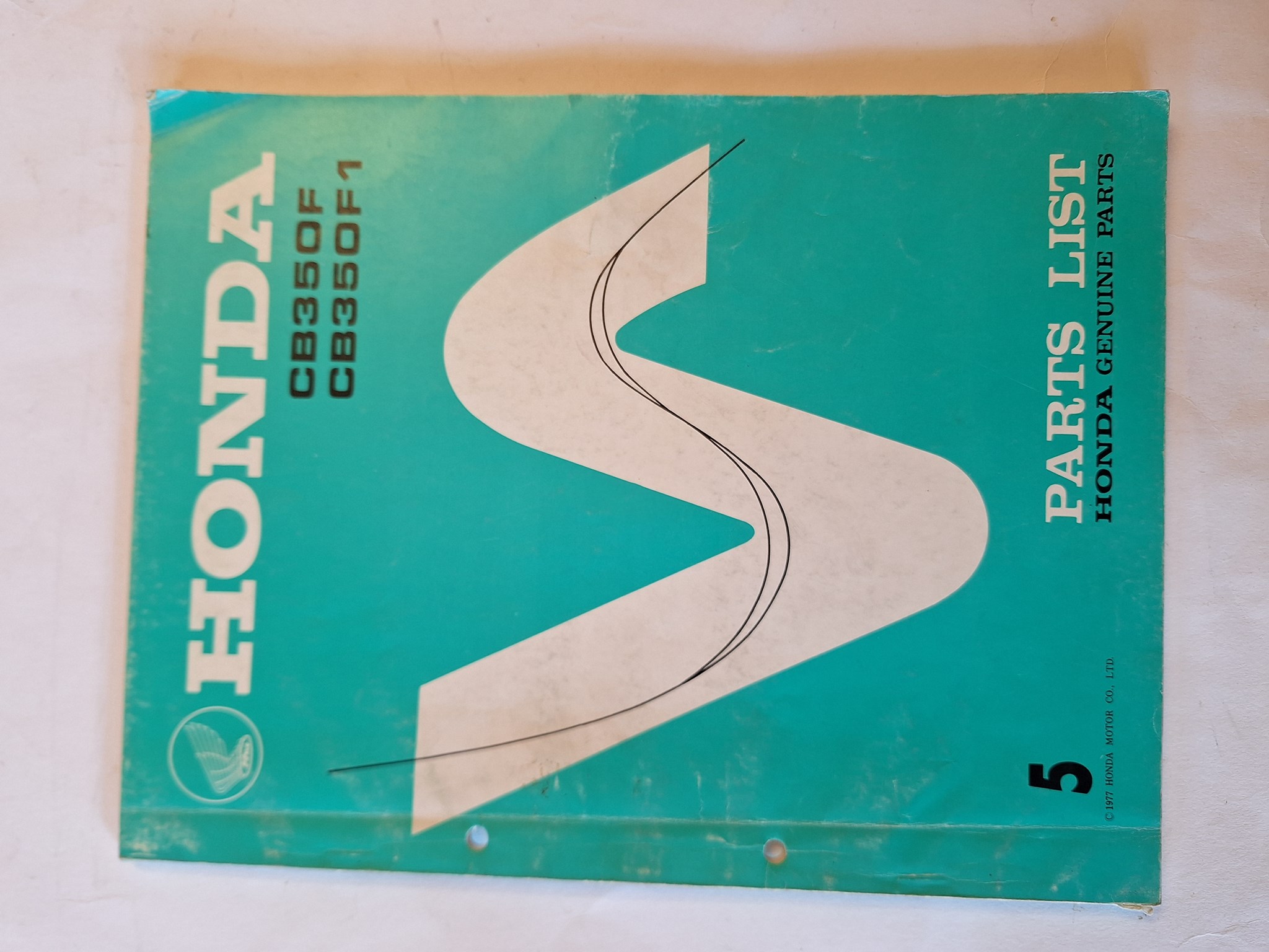 Bild von Ersatzteiliste  Honda  CB350Four  1433305
